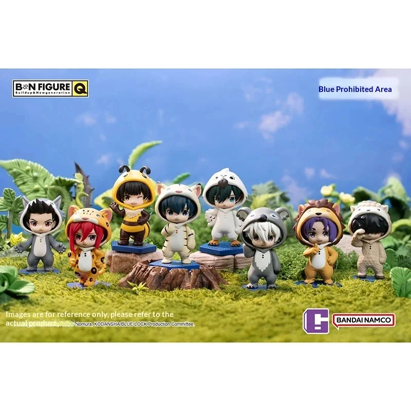 

New Blue Lock Forest Onesie Series Blind Box Mini Anime Figurines Animal Cosplay Desktop Decor Collectibles For Anime Fans