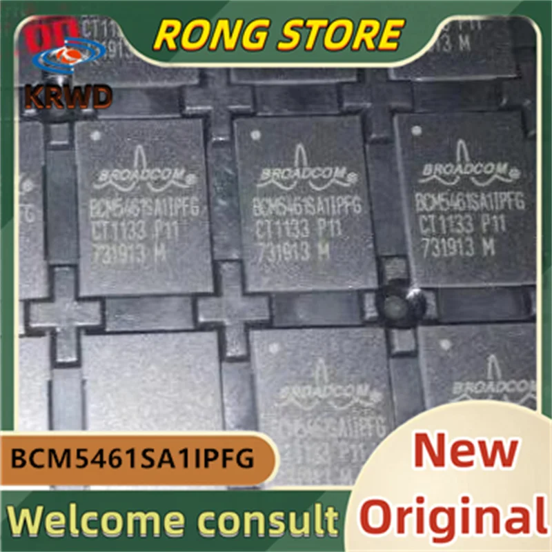 

1PCS BCM5461SA1IPFG New and Original BCM5461 BGA-117