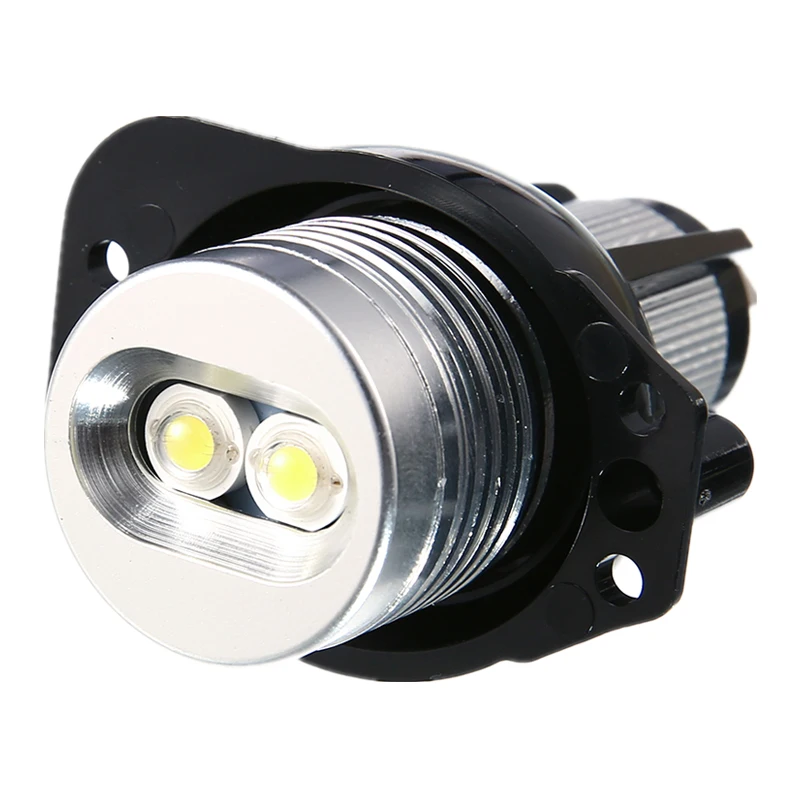 Hot Selling-2X LED Angel Eye Halo Ring Marker Light Bulb 20W For BMW E90 E91,2X LED Angel Eye Halo Ring Marker Light Bulb 20W Fo