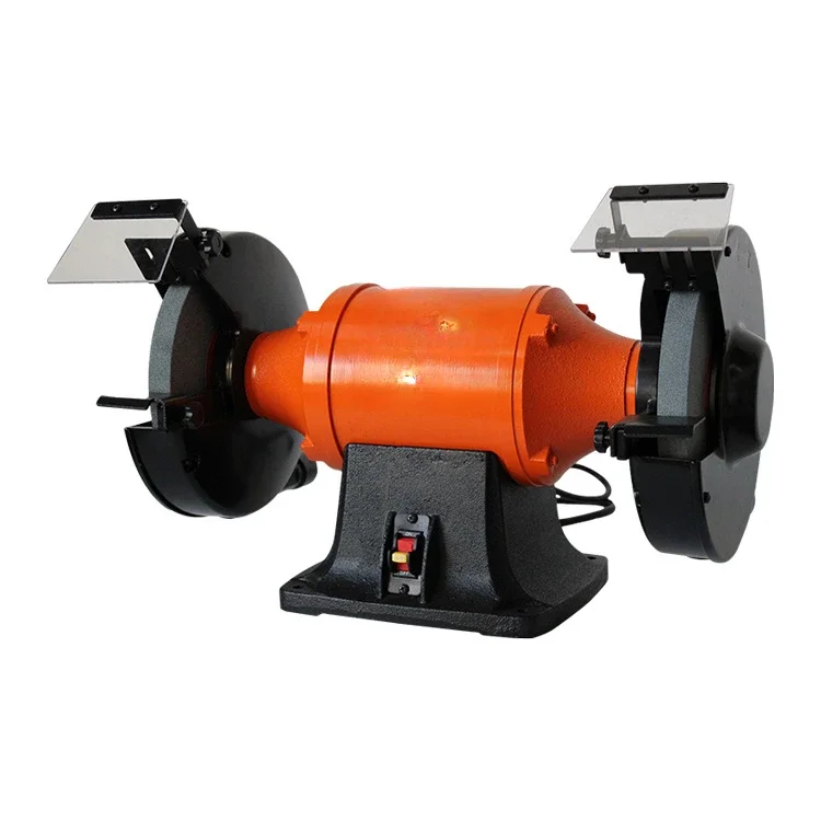 Electric Grinder 250mm Desktop Double Head Grinder Electric Grinding and Polishing Machine