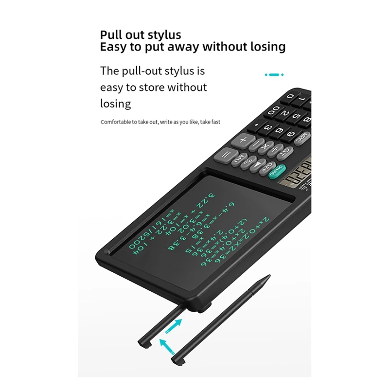 ZH70 Handwriting Tablet Desktop Calculator Financial Accounting Calculator Office Writing Draft Memo Handwriting Tablet Durable