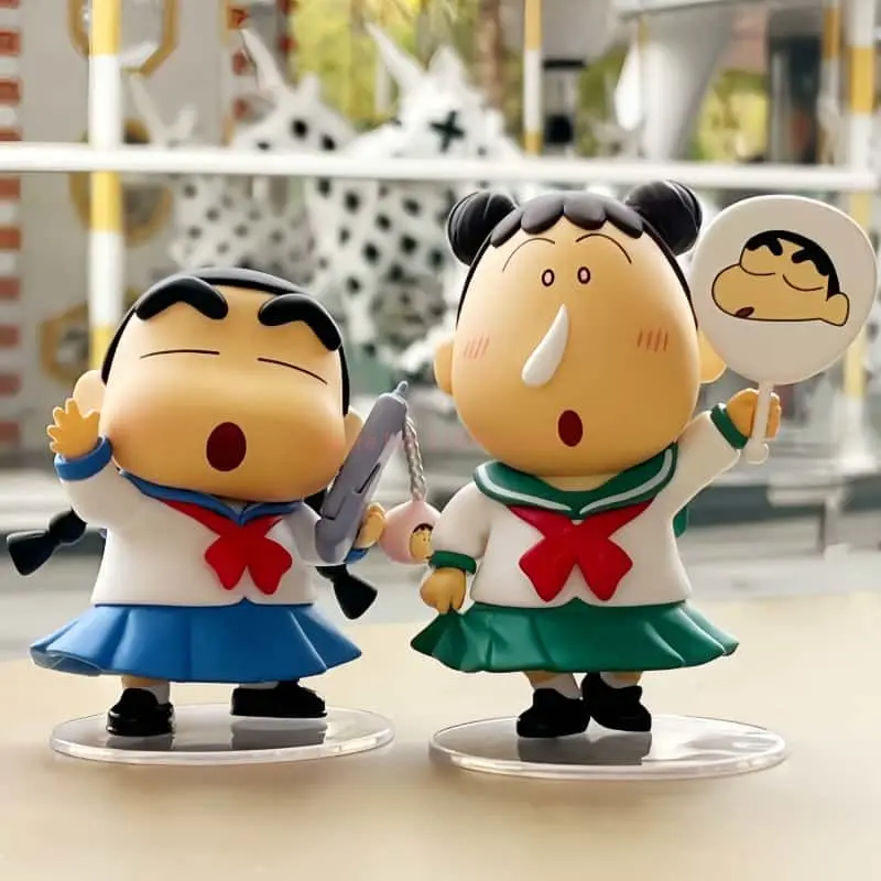 

In Stock Genuine Crayon Shin-Chan My Friend Bochan Series Blind Box Cute Anime Figure Model Desktop Ornament Surprise Toy Gift