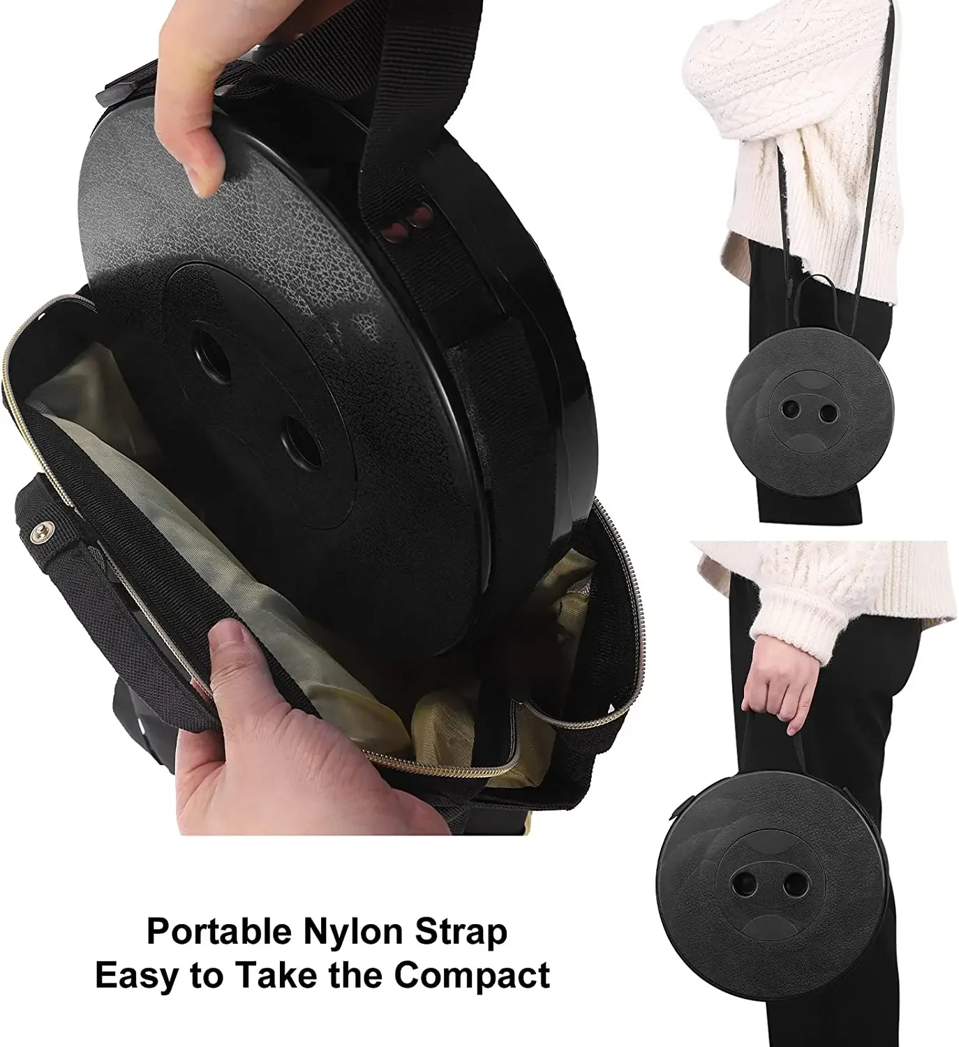 Top Sale Portable Collapsible Stool More Sturdy Load Capacity 100kg,Adjustable Telescoping Stool For Camping,Outdoor Hiking BBQ