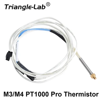 Trianglelab PT1000 Pro Cartucho termistor M3 M4 Sensor de temperatura de tornillo Alta temperatura 450 ℃ Impresora 3D