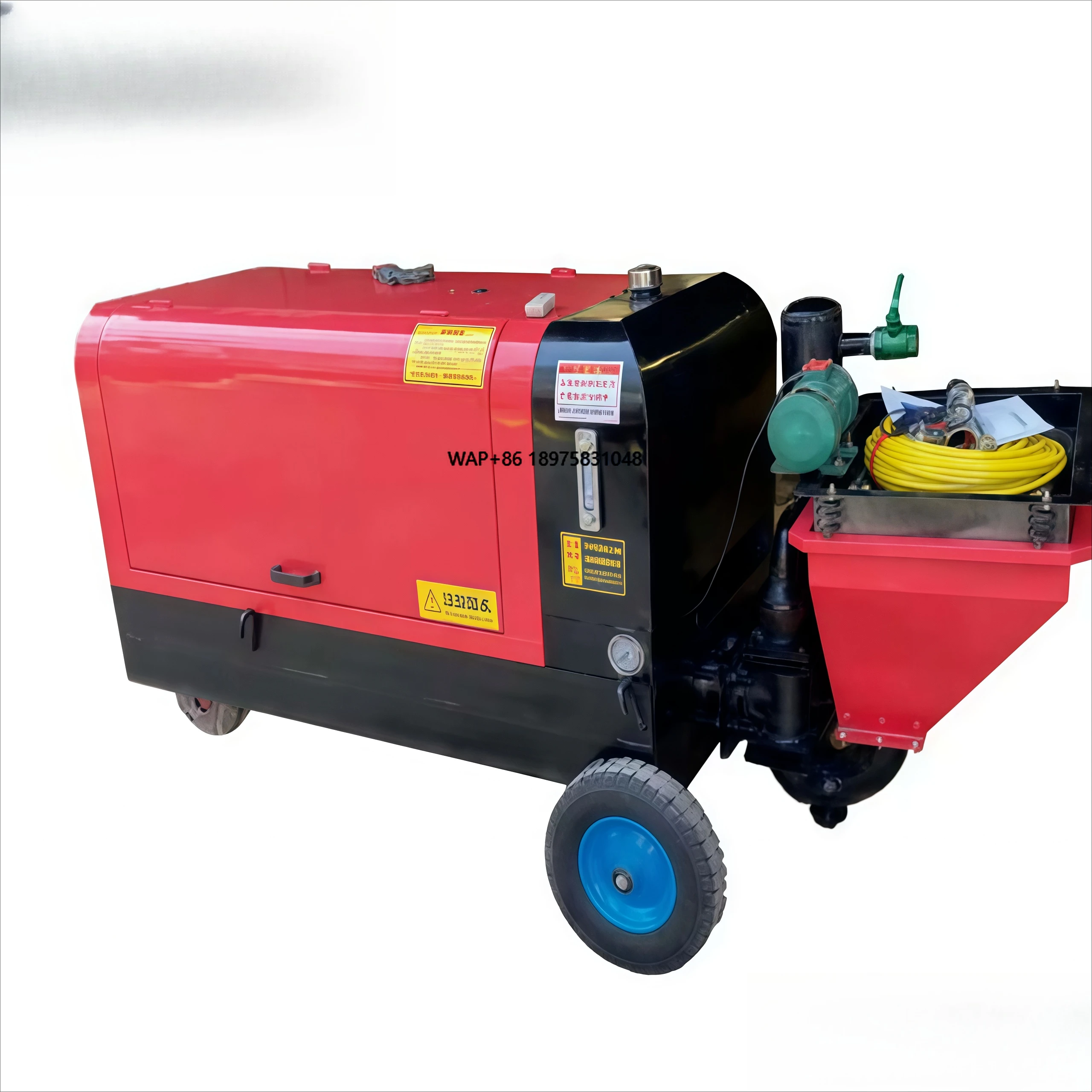 

Mortar Spraying Machine (Hydraulic Type) 15KW Pump High Efficiency 1 Year Warranty Express Shipping