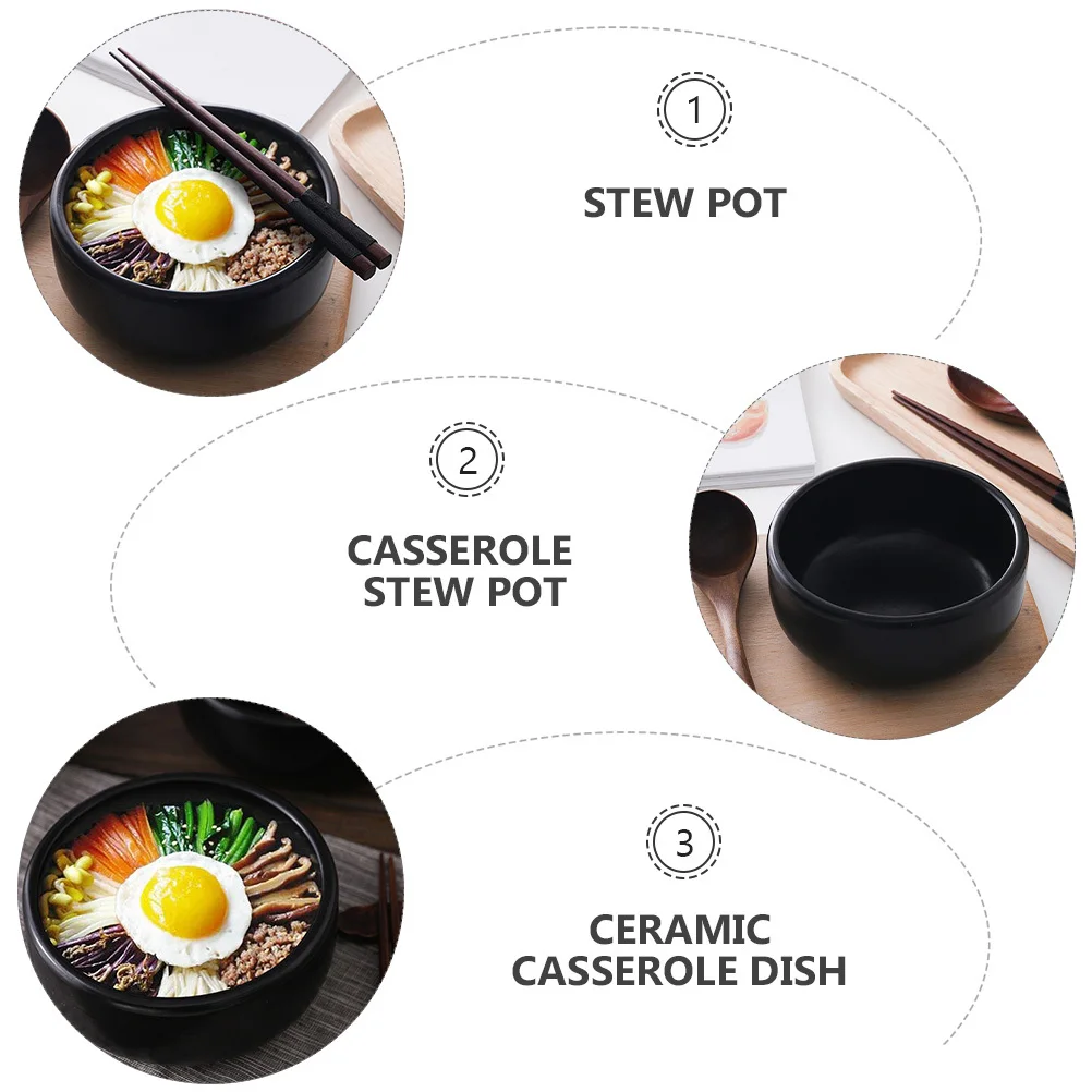 

Ceramic Stew Pot High Quality Material Fine Workmanship Smooth Glazed Surface Environmental Protection Health No Coating Acid