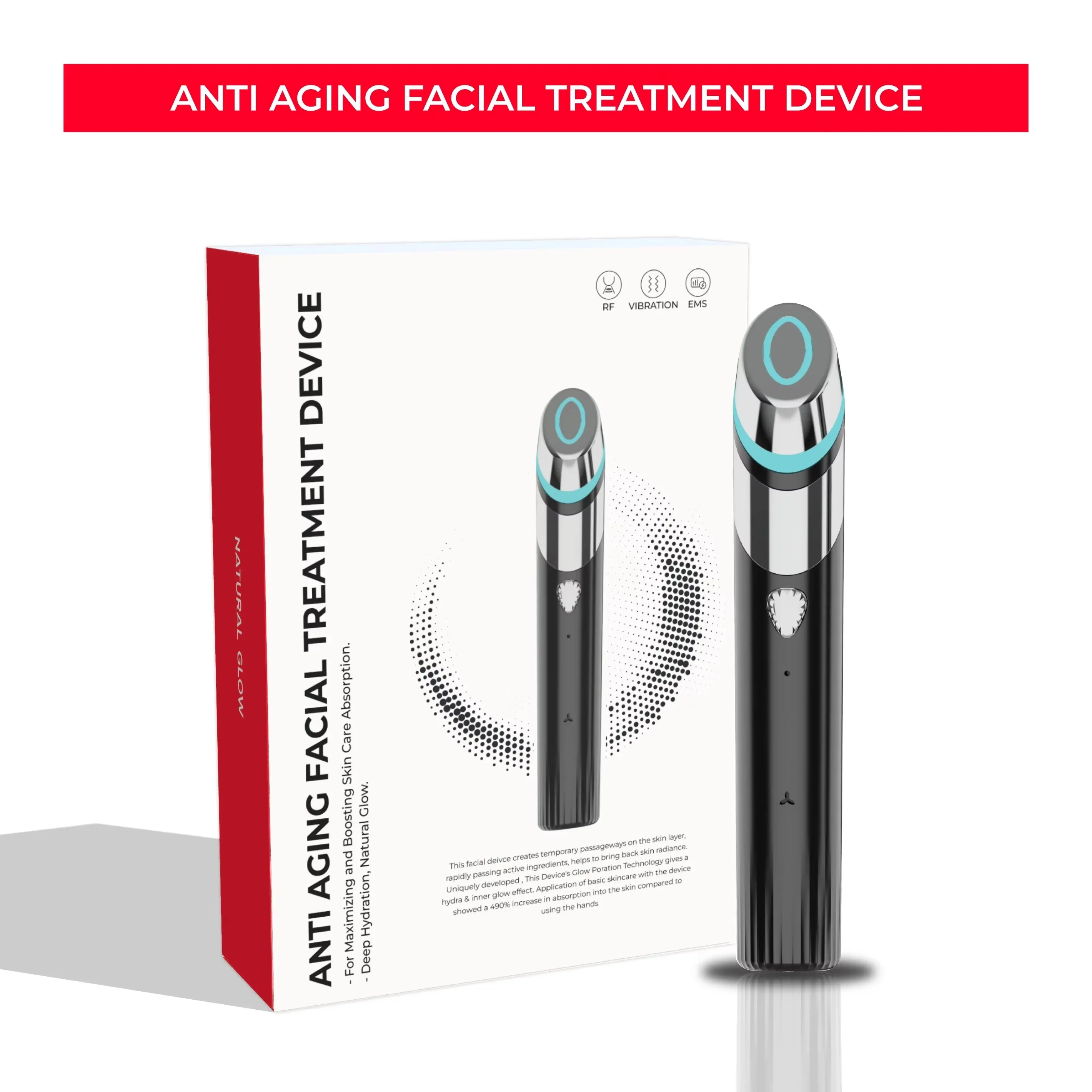 Beauty Face Skin Lifting Device Skin Rejuvenation Facial Whitening Beauty Anti Aging Face Massager For Face Neck