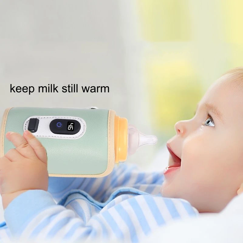 Universal Baby Bottle Warmer Milk Stroller Bag Nursing Bottle Heater Safe Kids Supplies for Infant Outdoor Travel Accessories