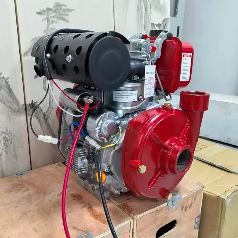 Zimbabwe Hot Sale 6HP 10HP 13HP 2 inch 3 inch 4 inch high pressure cast iron diesel water pump