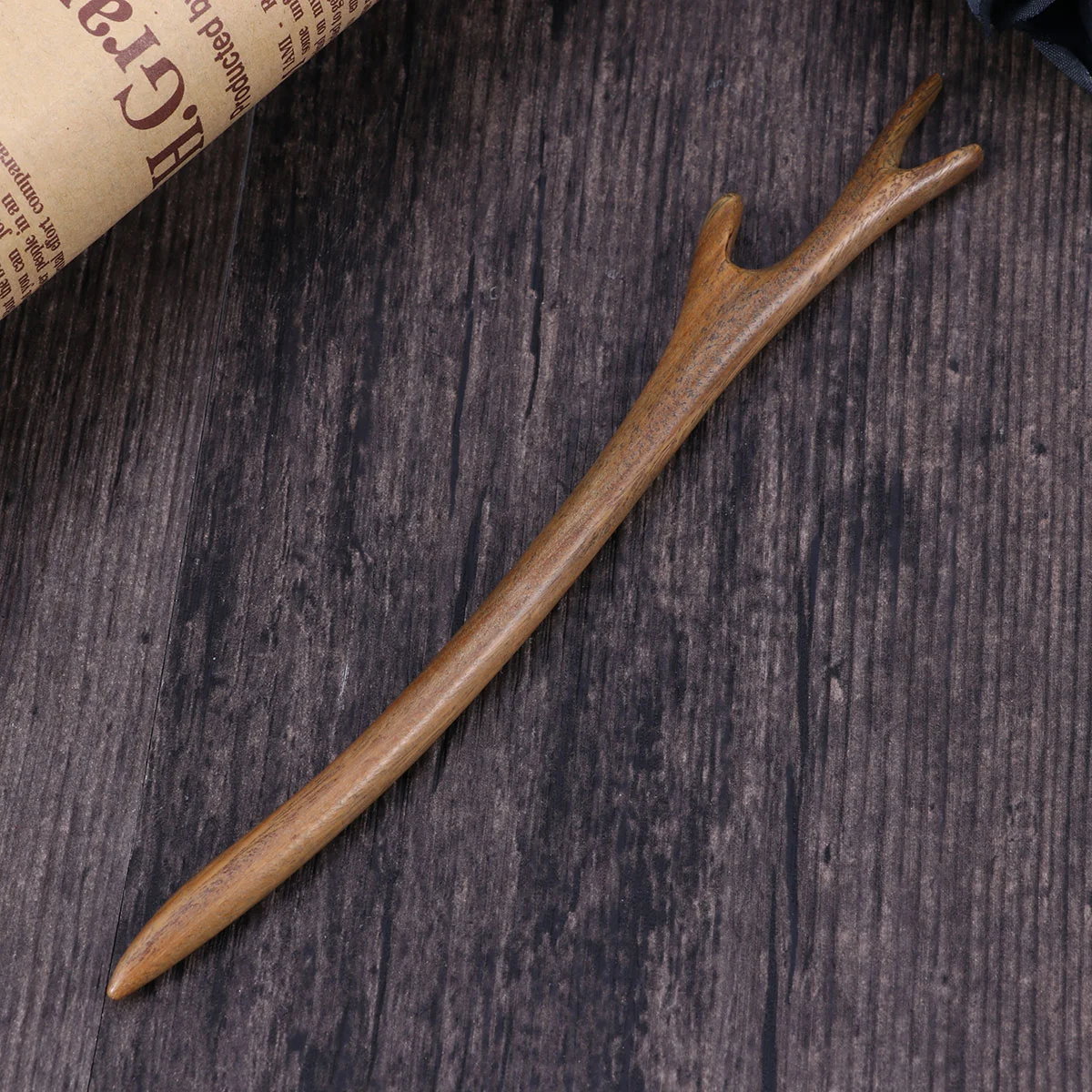 

Wood Hairpin Clips for Retro Chopsticks Chignon Bobby Pins Women Decorative Bun