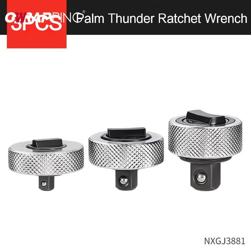 1/2 3/8 1/4inch Mini Ratchet Wrench Car Accessories Battery Tool Set Carbon Steel Reversible Kit Socket Finger Impact Thumb Gun