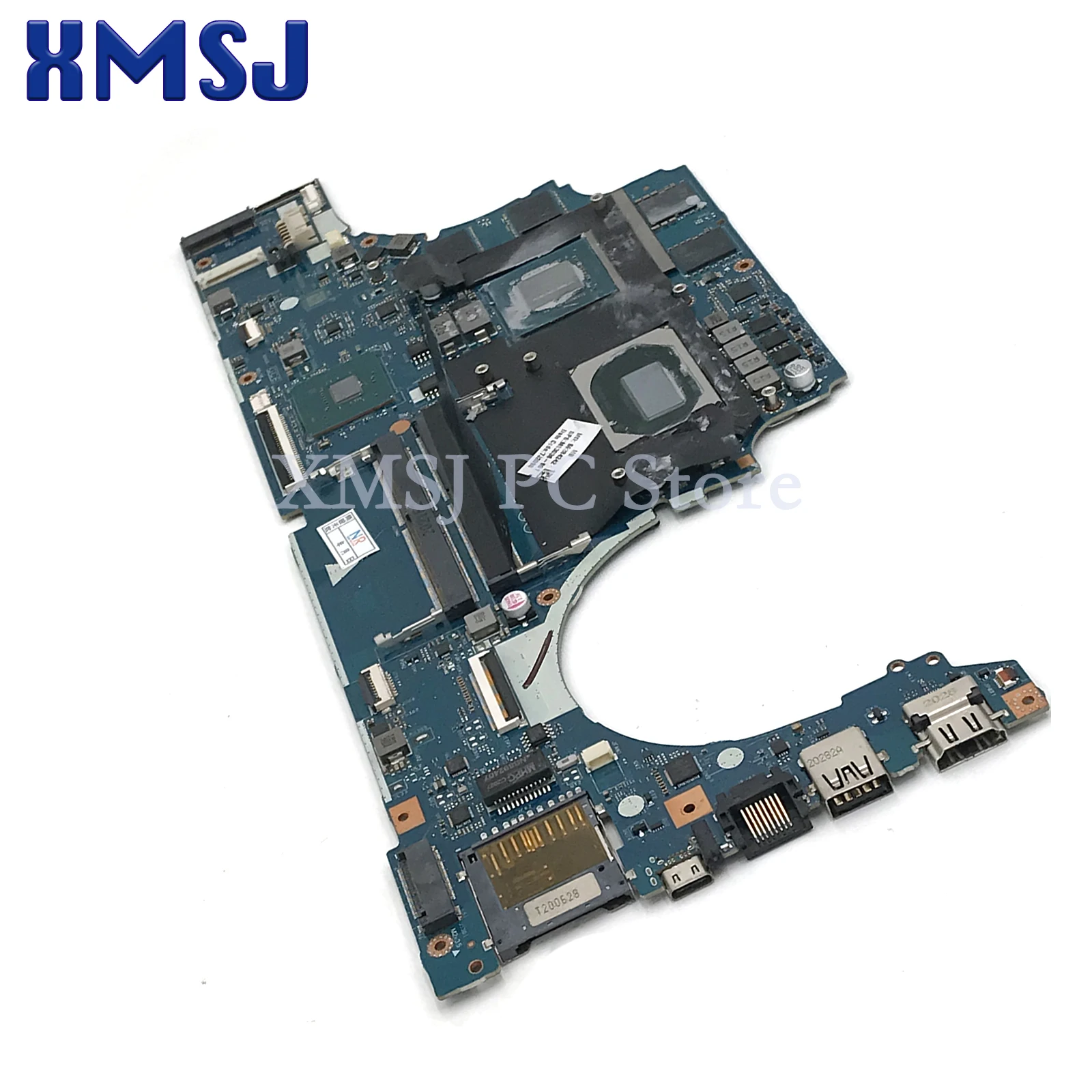 Laptop Motherboard para HP Pavilion Gaming, Mainboard com i5-10300H, i7-10750H, CPU, GTX1650, GTX1650TI, GPU 4G, 100% testado, LA-J641P