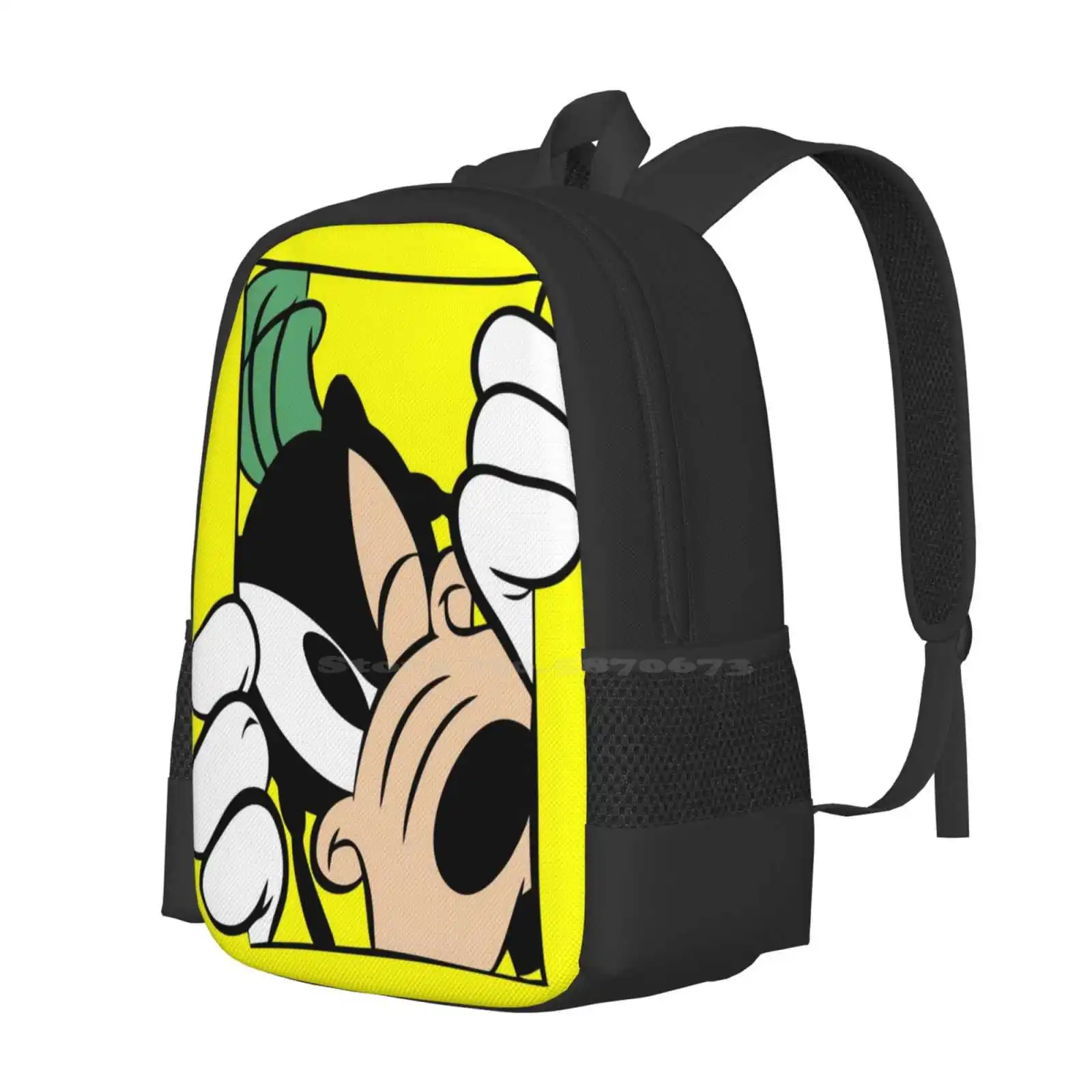 Shirt , Sticker , Mask , Mug , ... Backpacks For School Teenagers Girls Travel Bags Mouth I Love Dog Cartoon Fan Movie