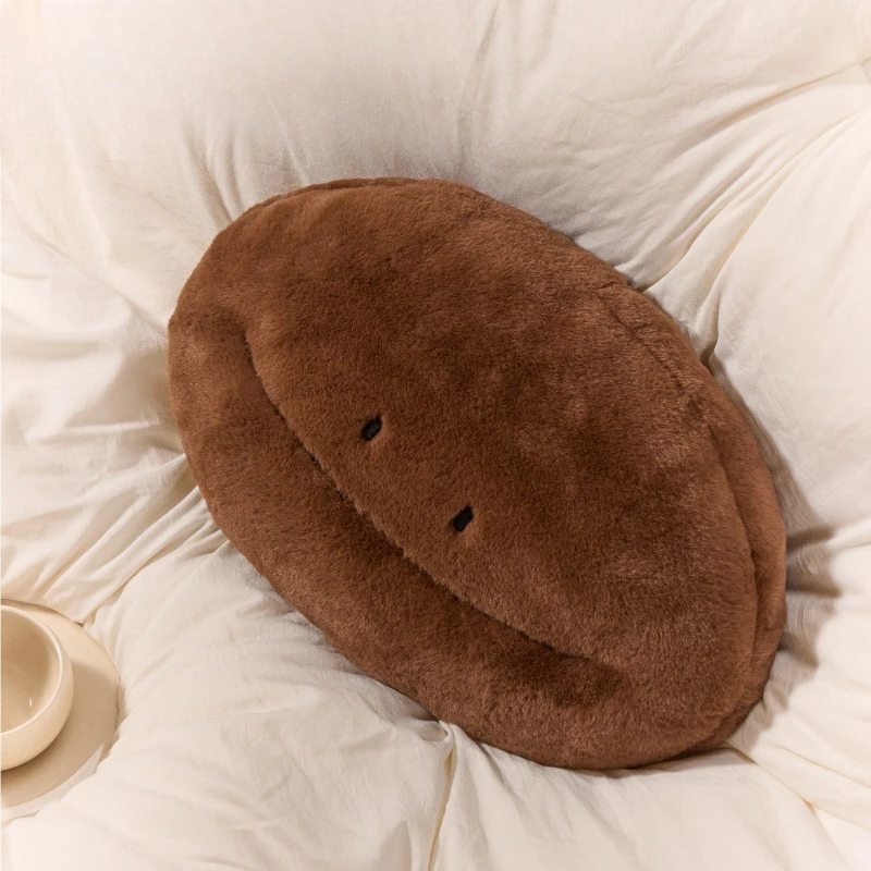 Doll throw pillow waist rest to accompany plush toy gift can not cure hair loss