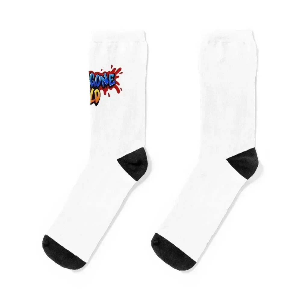 

Foos Gone Wild - Logo Socks christmass gift soccer anti-slip fashionable Designer Man Socks Women's