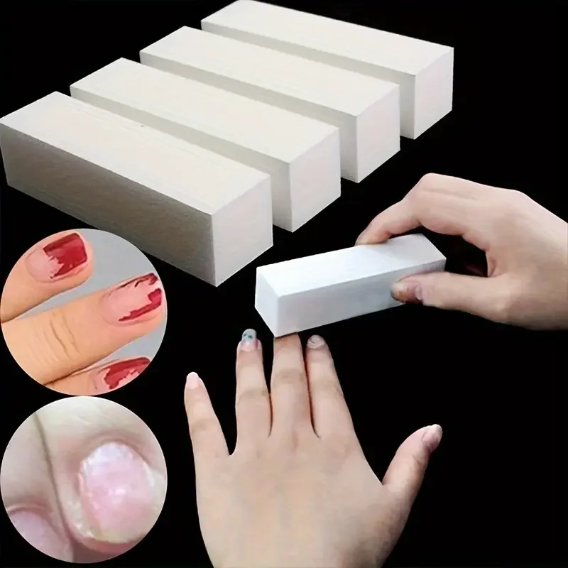

Nail Art Buffer Grinder Buffing Block White Nail File for Pedicure Tips Manicure Care Sponge Buffer Gel Polish Accessories Tools