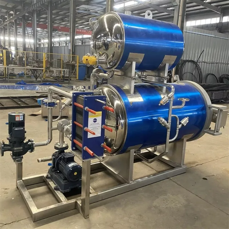 200L Autoclave Retort Sterilizer Machine Small Home Use for Mini Food Sterilization Malaysia Market Customize