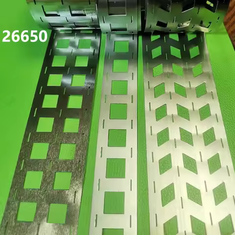 26650 Lithium Battery Nickel Plating Strip 26700 26800 Battery Connecting Tab Punched Nickel Plating Strip
