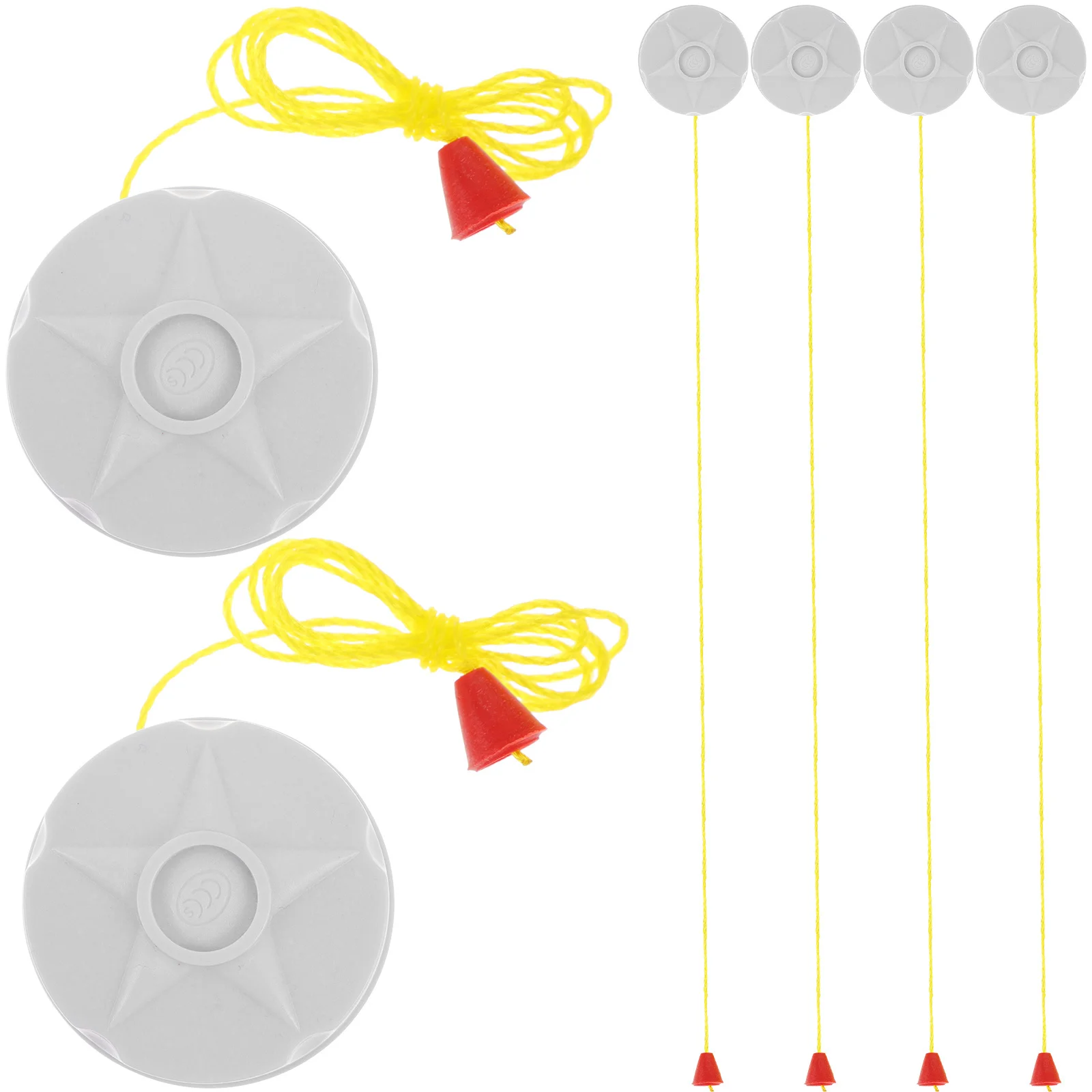 

20Pcs Retro Ceiling Fan Pull Chain Round Lamp Pull Switch 250V High Durability Replacement for Fan Light Lighting Appliance