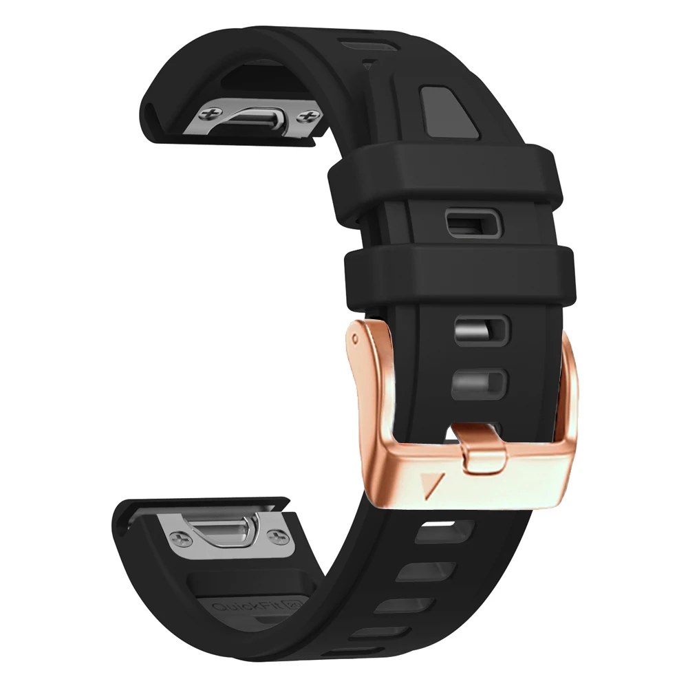 Correa de silicona para reloj inteligente, pulsera de 20mm para Garmin Fenix 8, 43mm, 7S, 6S Pro, 5S Plus