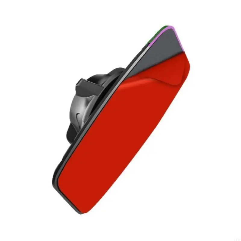 Ball Joint Mount Base Pair with Rounded Adhesive-Backed Platforms for Desktop