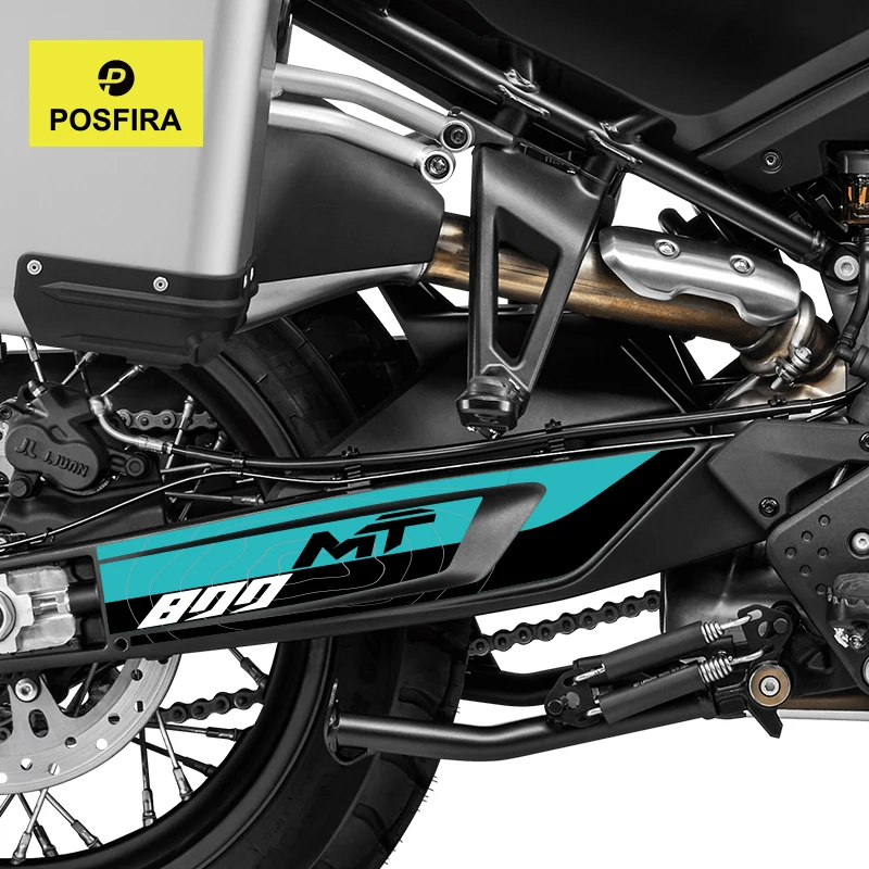 POSFIRA Motorcycle Swingarm Sticker Vinyl Decals for CFMoto 800 MT CF Moto 800MT MT800 2025 2024 2023 2022 Swing Arm Accessories