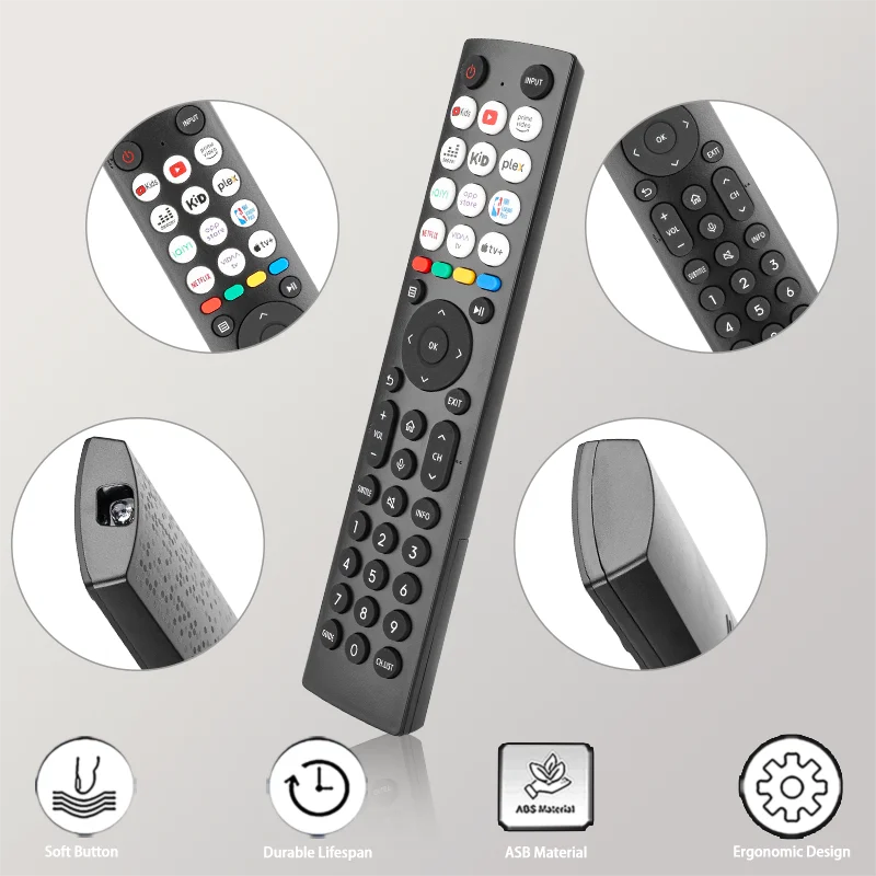 ERF2H36H para control remoto Hisense, para control remoto de Smart TV Hisense
