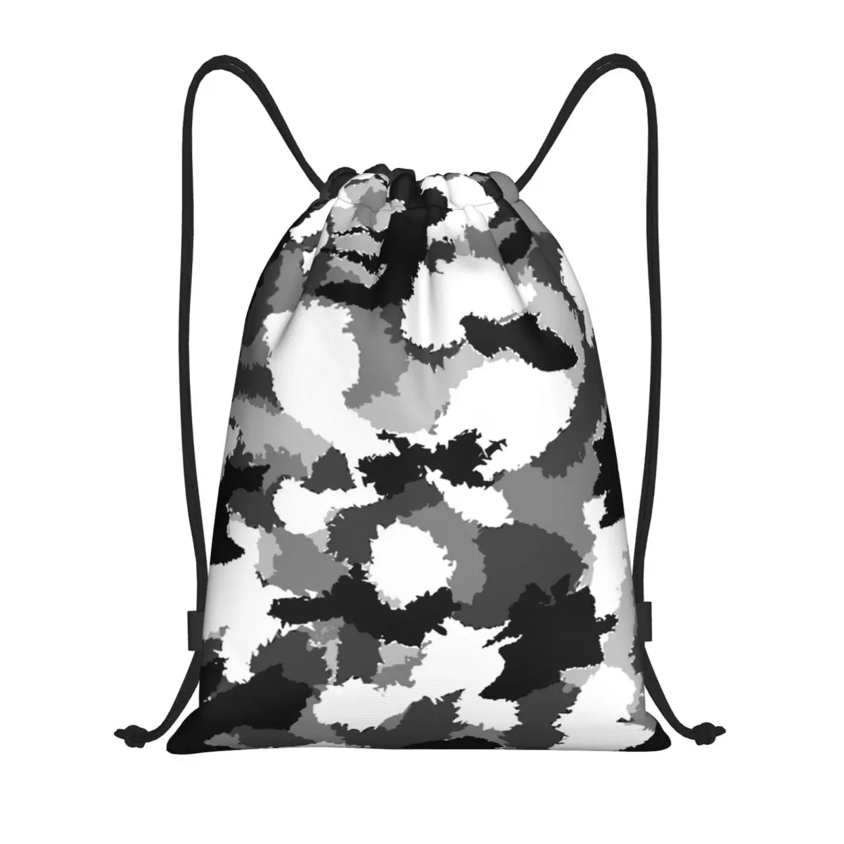 

Camouflage Military Drawstring Backpack Sports Gym Bag Water Resistant Multicam String Sackpack for Exercise