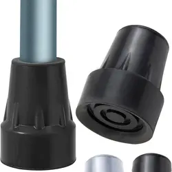 Rubber Cane Tip - Self Standing Walking Cane Tip,Rubber Cane Stand for Walking Cane,Cane Accessories