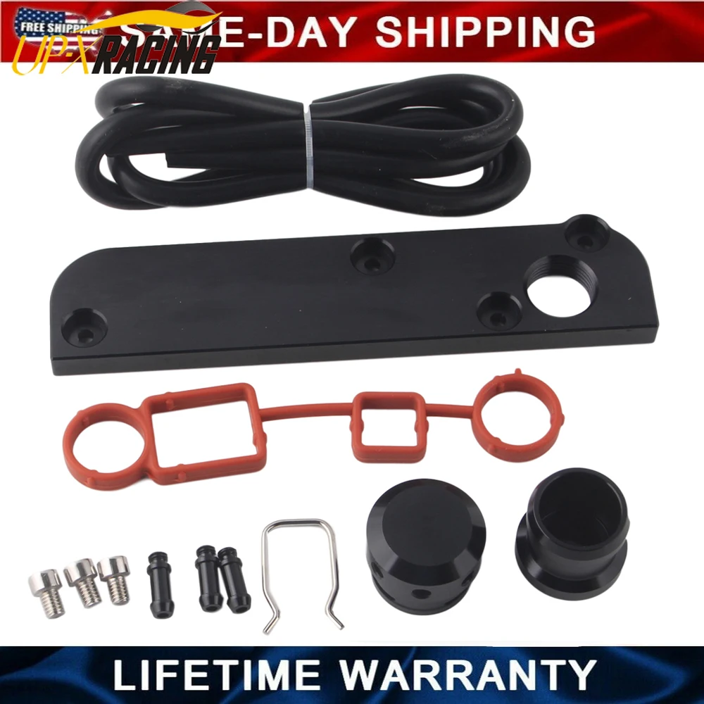 Audi VW 2.0 TFSI EA113 엔진 토크 솔루션 빌렛 PCV 어댑터(부스트 키트 커버 포함)용 저렴한 배송 PCV 어댑터 세트