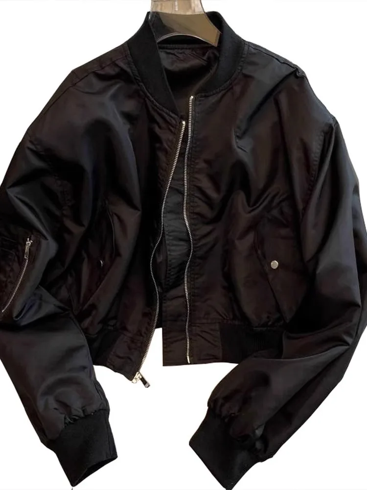 Bla ort البيسبول Jaet المرأة عارضة Sle عمال سترة واقية معطف ربيع الخريف جديد وصول تخفيف Faion فضفاضة تناسب