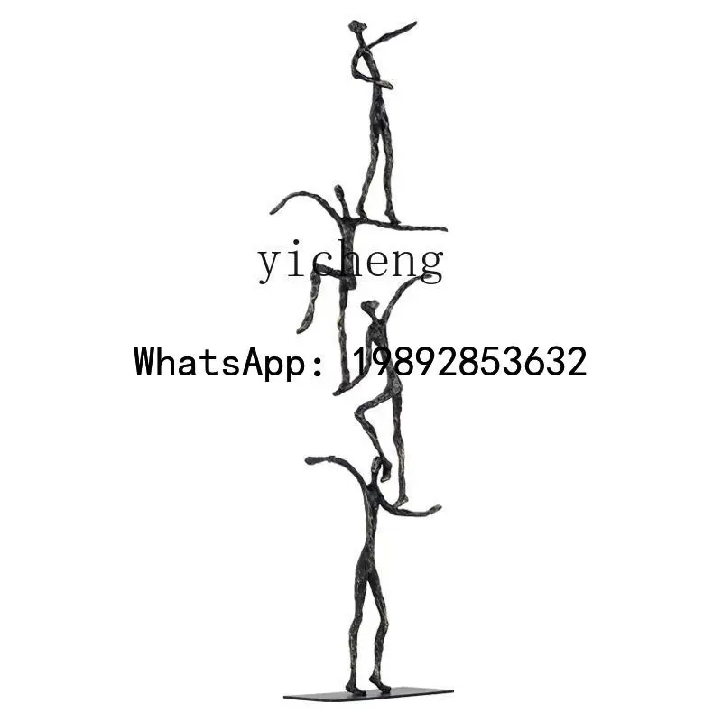 C3  Nordic art figure sculpture decoration living room home TV cabinet porch table handicrafts