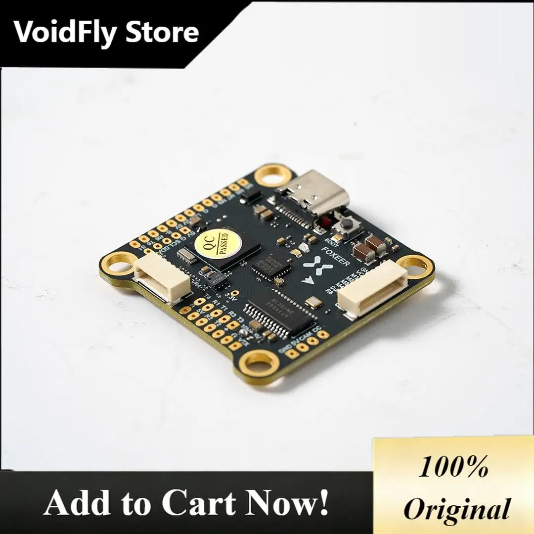 VoidFly H7 MPU6000 Flight Control, Remote Control Parameter Adjustment 4-8S with Barometer, Dual BEC X8