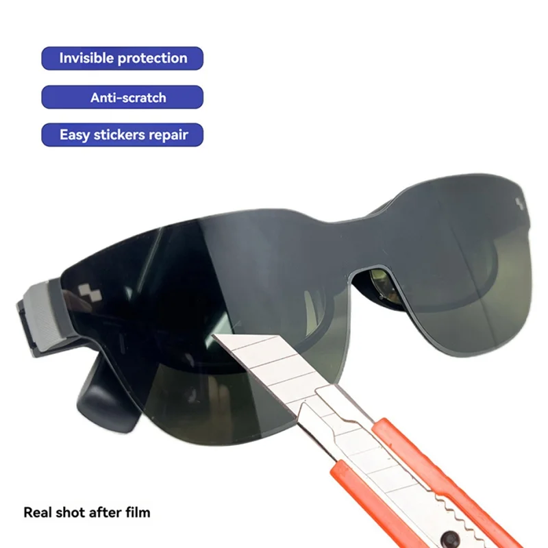 -BOFF واقي عدسة مقاوم للخدش مع مناديل نظيفة AR نظارات طبقة رقيقة واقية لملحقات Rayneo Air 3/Air 2