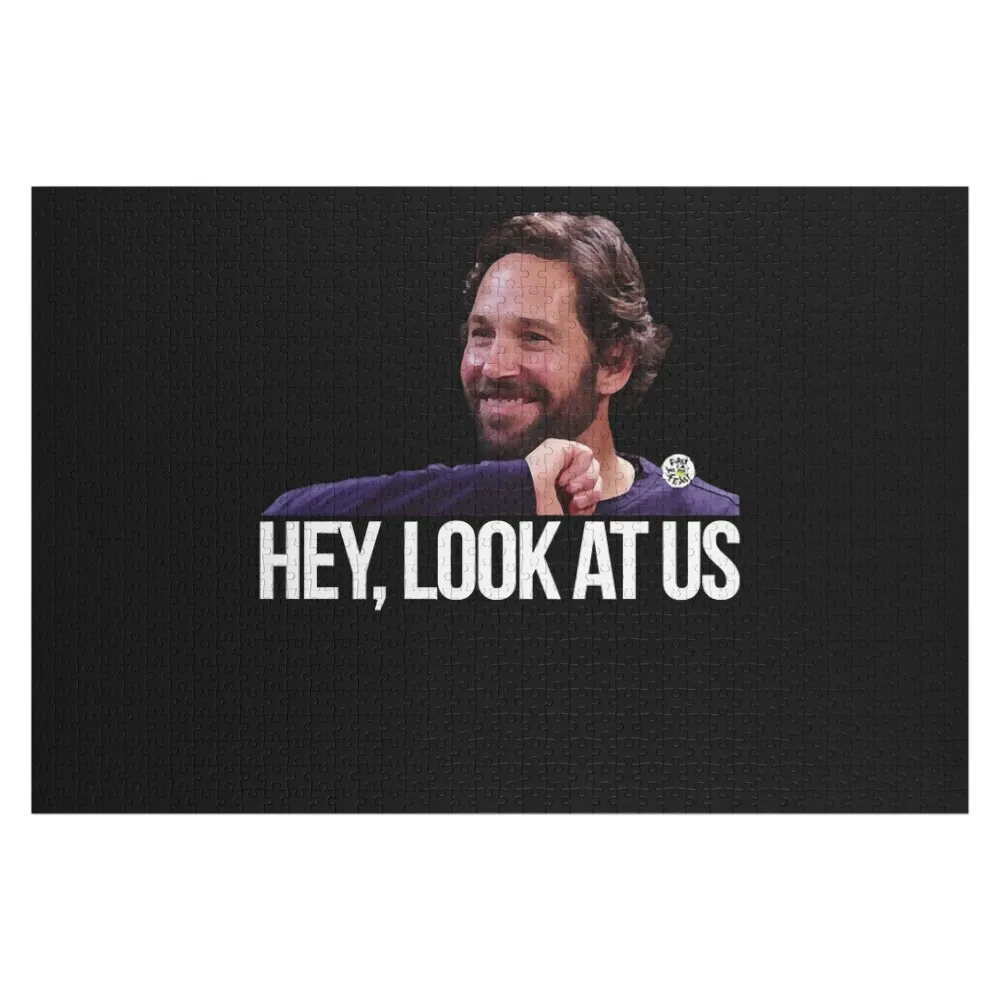 

Эй, взгляд на нас - Пазл Пол Редд, детский деревянный декор, картины на заказ, деревянное имя, персонализированная детская игрушка-головоломка