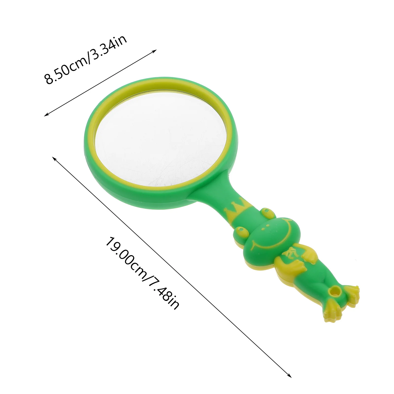 Leselupe für Kinder Mini tragbare Lupe Gummigriff langlebige Glaslinse Handheld Kinder Lernwerkzeug