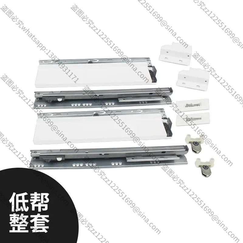 Suitable for Variable Star Square Rod Horseback Riding Drawer Damping Slide Drawer Hardware Guide