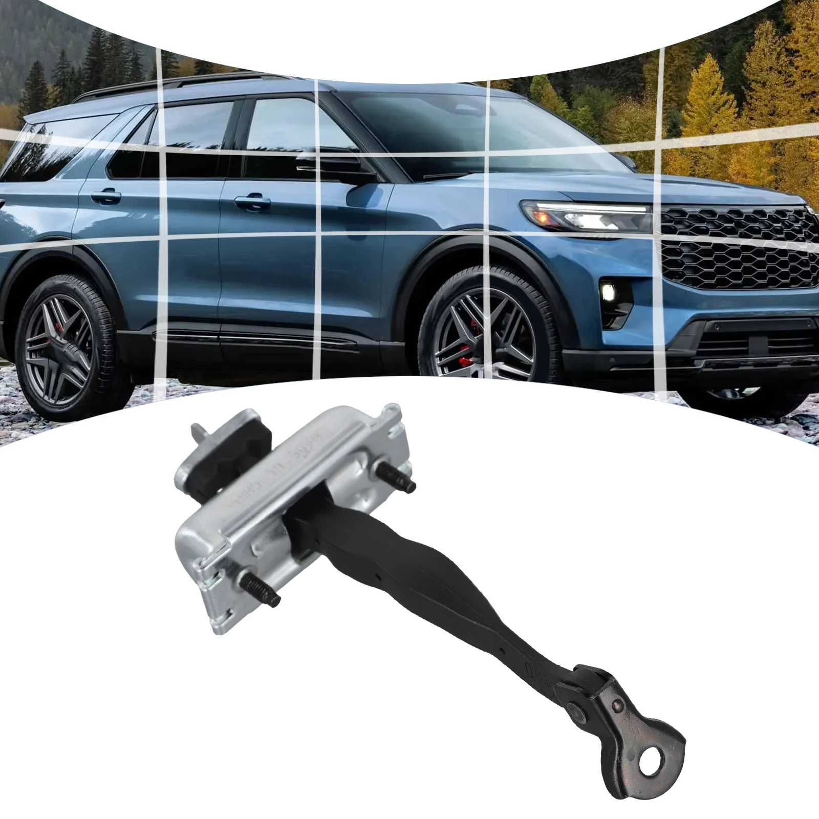 

Для Ford Explorer 2011-2019 петля задней двери, дверная стопорная петля, как показано, высокая универсальность, номер OE BB5Z-7827204-A