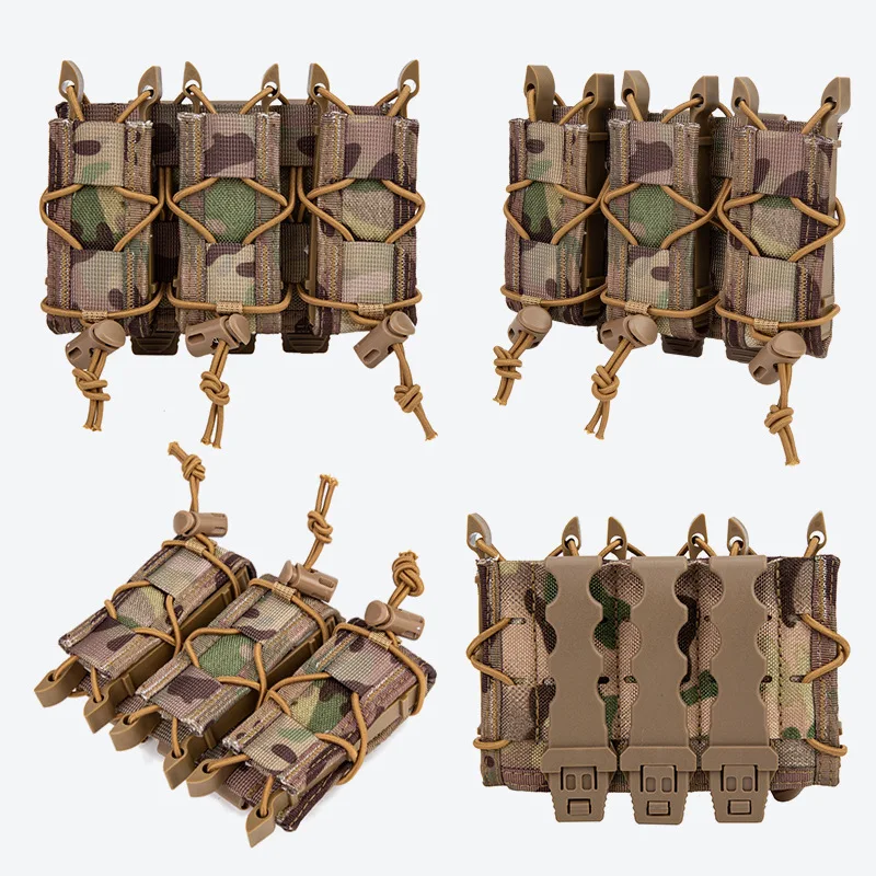 

Подсумок для трех магазинов пистолета 9 мм, система Molle, для игрушечного оружия, кобура для магазинов, подсумки для жилета, держатель для охотничьего фонарика, ножа, инструментов EDC, поясная сумка
