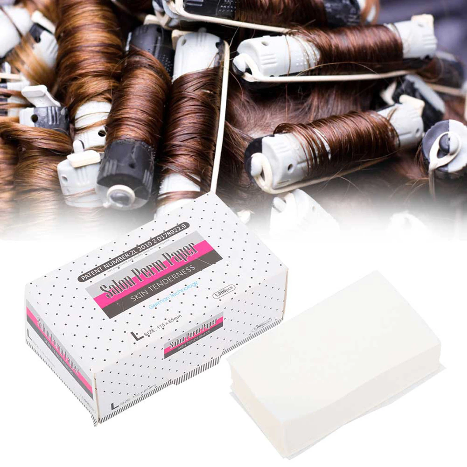 Barber Shop Ultra Thin Hair Perm Paper Mesh Breathable Perming Paper Hairdressing Tool