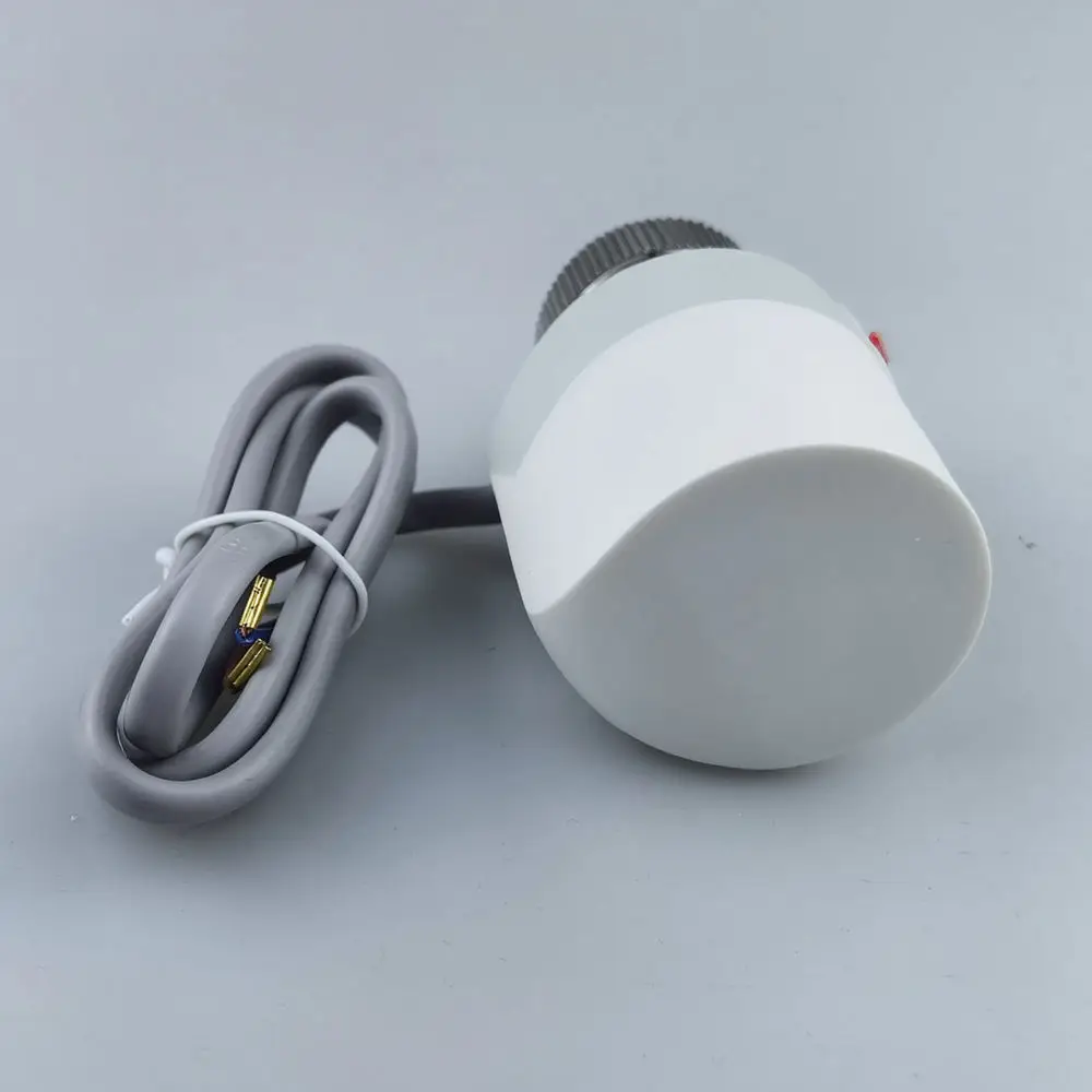 Smart Thermal Actuator For Hydronic Radiator Heating Manifold Electric Valve Control Head M30 Connection Easy Install