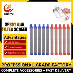 Spray Gun Filter 1/5/10pcs 60 80 Mesh Mesh Airless Paint Parts Filter For SG2 SG3 SG10 SG20 SG Pro Spray Gun Parts