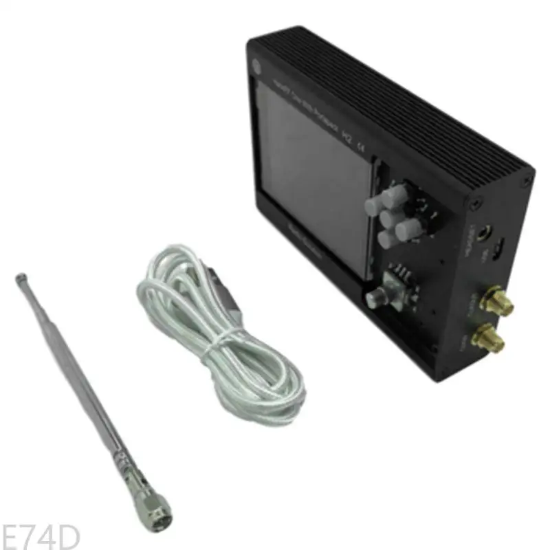 

E74D PORTAPACK SDR-play Radio with Firmware 0.5ppm TCXO GPS 3.2inch for Touch LCD Metal for Case
