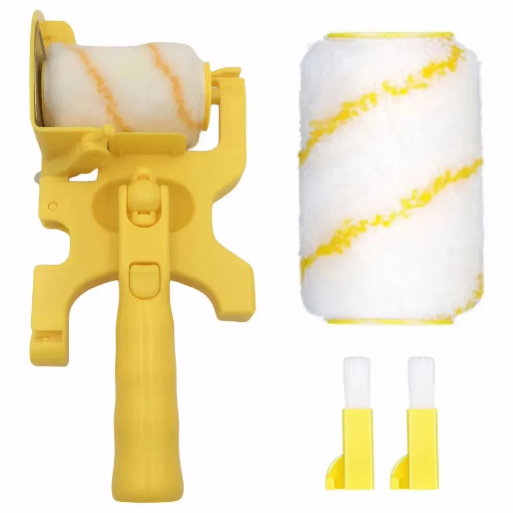 Clean-cut Edger Paint Edger Roller Brush Multi-use Color Separation Wall Repair Tools Easy to Use Precision