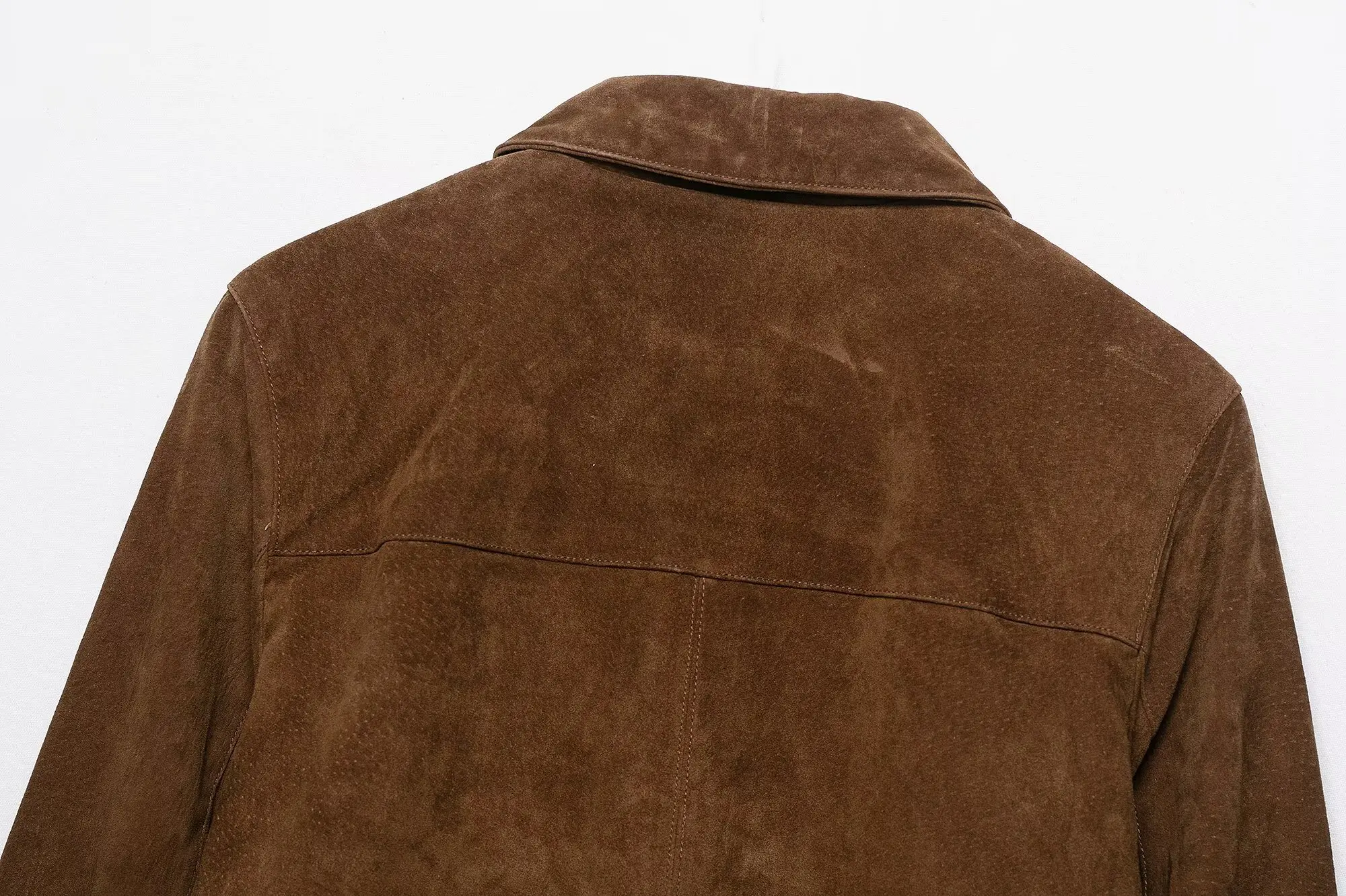 2025 Giacca corta comoda e minimalista Giacca corta con cerniera da donna Giacca da donna nuovo stile