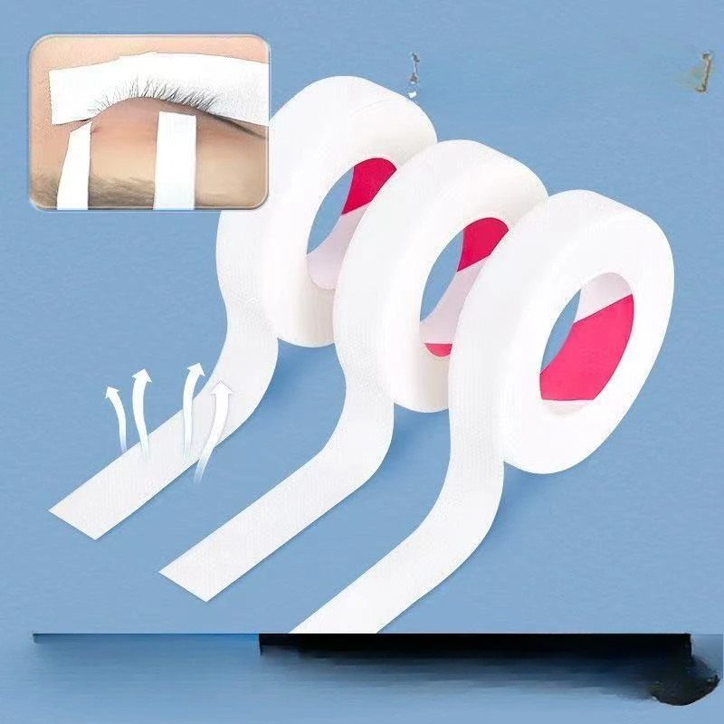 Insulating Tape for Eyelash Extensions 2/3/5/6 Rolls Lint-Free Breathable Non-Woven under Eye Pads - Eyelash Patch Paper