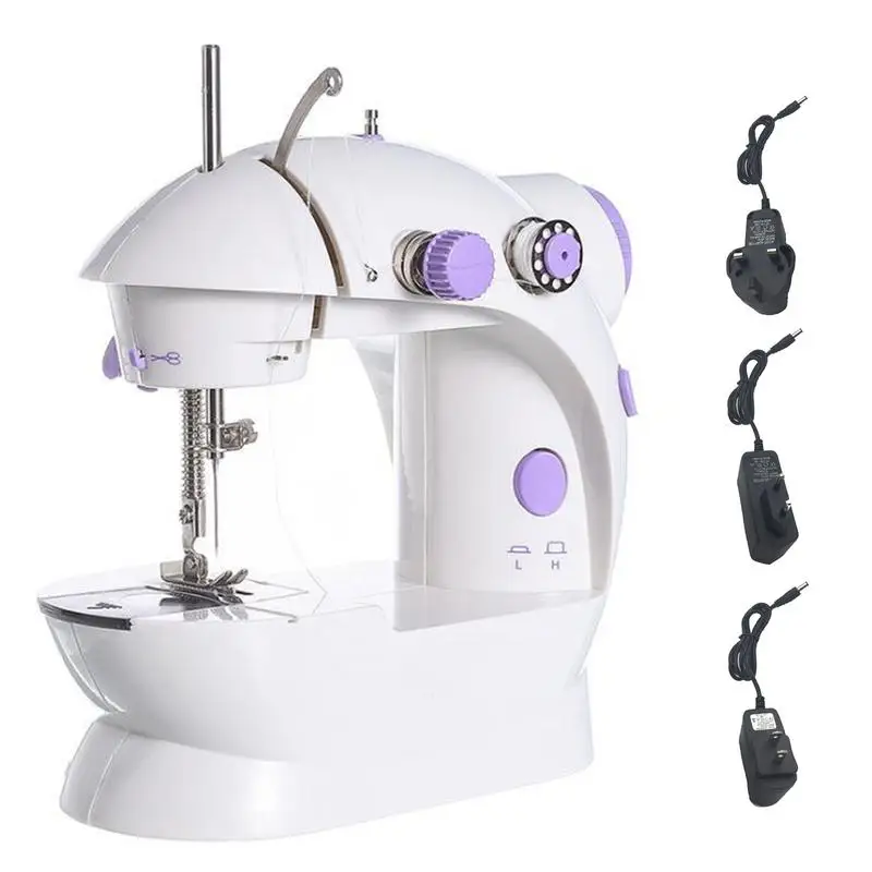 Sewing Machine For Beginners Household Crafting Mending With Electric Sewing Machines Portable Double Speed Mini Sewing Machine