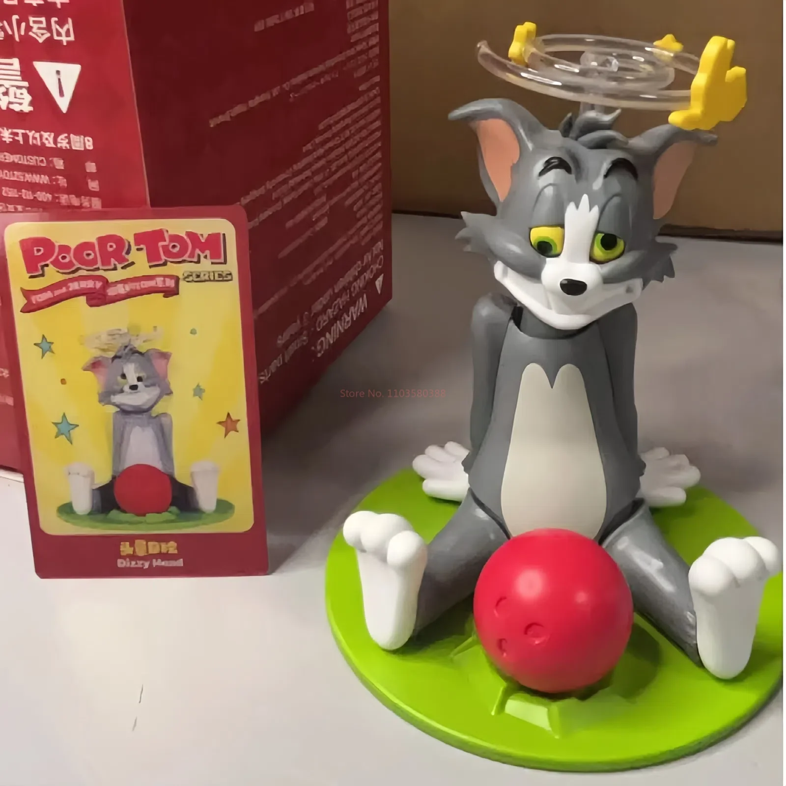 Simpatico cartone animato classico divertente Tom e Jerry Blind Box Povero serie Tom Action Figure Kawaii Gatto e topo Anime Modello Ornamenti Giocattoli