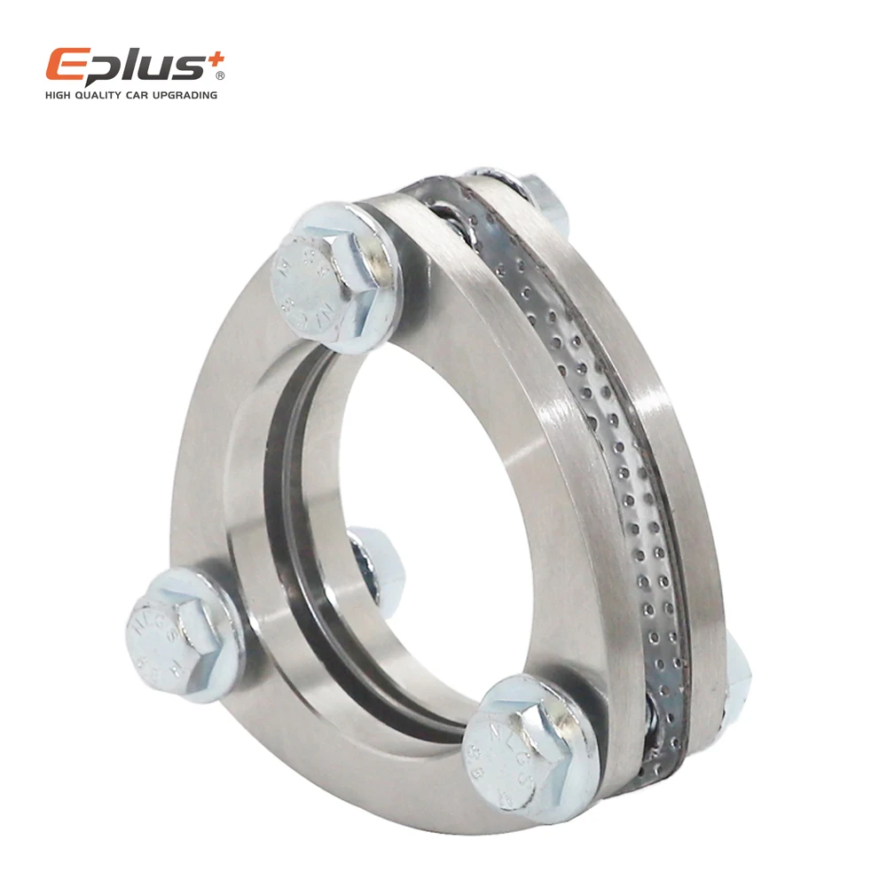 

Универсальный комплект фланцевых соединений EPLUS с 3 отверстиями, из нержавеющей стали 304, для выхлопных труб и глушителей, адаптер фланца 51 мм, 63 мм, 76 мм