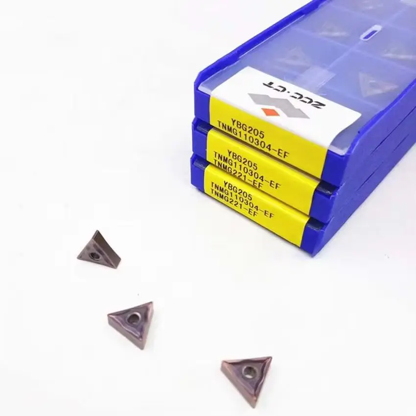 TNMG110304-PM YBC251/TNMG110304-PM YBC252/TNMG110304-PM YBC151/TNMG110304-EF YBG205 TNMG221 ZCC.CT CNC blade carbide inserts